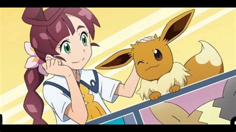 pokemon journeys chloe eevee evolution|chloe pokemon journeys.